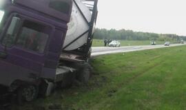 Susidūrimas baigėsi be kraujo