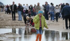 Pajūrį barstė gintarais dosni Neptūno sauja