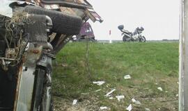 Susidūrimas baigėsi be kraujo