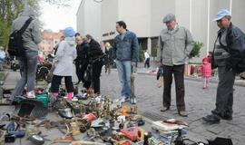 Klaipėdoje vyksta blusų turgus