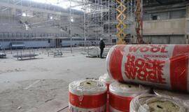 Statoma Klaipėdos arena iš vidaus