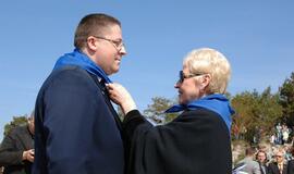 Sezono pradžiai Palangoje - tilto atidarymas