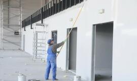 Statoma Klaipėdos arena iš vidaus