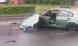 Prie žiedų - avarijos