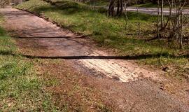 Naikinamas dviračių takas