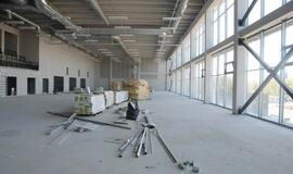 Statoma Klaipėdos arena iš vidaus