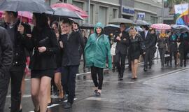 Uostamiestyje nuaidėjo paskutinis skambutis