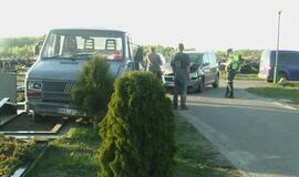 Avarija kapinėse