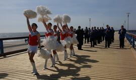 Sezono pradžiai Palangoje - tilto atidarymas