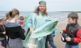 Pajūrį barstė gintarais dosni Neptūno sauja