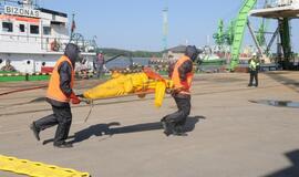 Klaipėdos uoste - teroro akto pratybos