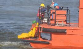 Klaipėdos uoste - teroro akto pratybos