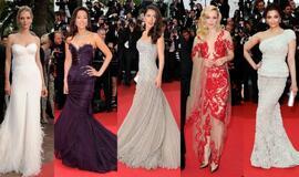 Seksualiausios Kanų festivalio suknelės