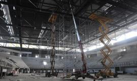 Statoma Klaipėdos arena iš vidaus