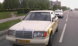 Taksistas "įpūtė" 2.26 promiles