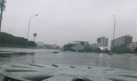 Prie žiedų - avarijos