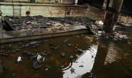 Gaisras apartamentuose Juodkrantėje