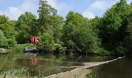 Danės upėje pastebėtos teršalų dėmės