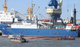 Klaipėdos uoste - teroro akto pratybos