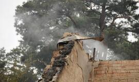 Gaisras apartamentuose Juodkrantėje