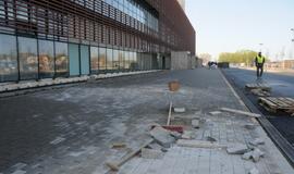 Statoma Klaipėdos arena iš vidaus