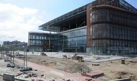 Statoma Klaipėdos arena iš vidaus