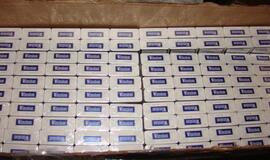 Sulaikyta cigarečių už daugiau nei pusę milijono