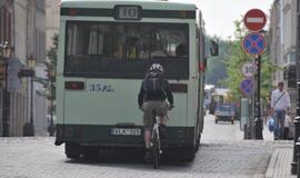 Transportas senamiestyje: meras siūlo, direktorius abejoja