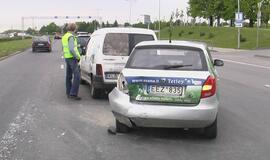 Avariją sukėlęs ir pabėgęs "Mercedes" kol kas nerastas