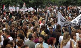 Graikijoje - visuotinis streikas ir protestai