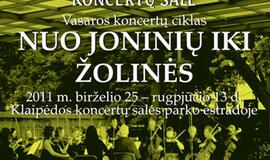 Muzika koncertų salės parke "Nuo Joninių iki Žolinės"