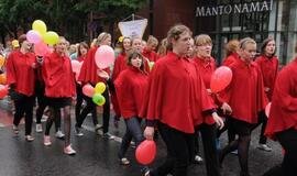 Chorų festivalio "Mes - Lietuvos vaikai 2011" eisena