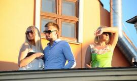 Džiazas užliejo Teatro aikštę