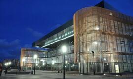 Išbandytas Švyturio arenos apšvietimas