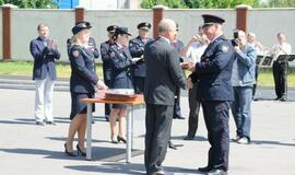 Durpyno gaisre pasižymėjusiems gaisrininkams - apdovanojimai