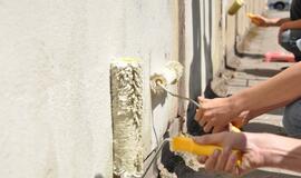 Grafitininkų menui - dvi sienos