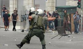 Graikijoje vyksta visuotinis protestas