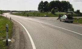 Girto vairuotojo sukelta avarija prie Vėžaičių