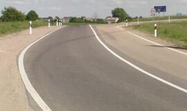 Girto vairuotojo sukelta avarija prie Vėžaičių