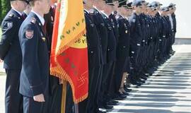 Durpyno gaisre pasižymėjusiems gaisrininkams - apdovanojimai