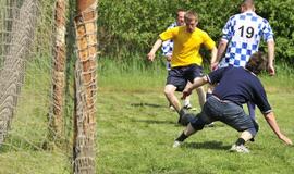 Futbolo varžybose - žmonės su negalia