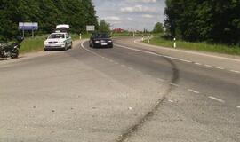 Girto vairuotojo sukelta avarija prie Vėžaičių