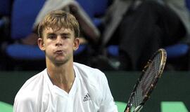 Tenisininkas Laurynas Grigelis Italijoje nepateko į pusfinalį