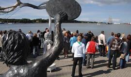 Bangpūtį į Jūros šventę atplukdys laivų eskadra