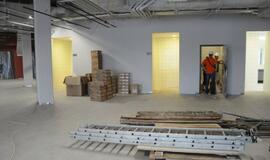 Baigiama statyti Klaipėdos arena (vidus)