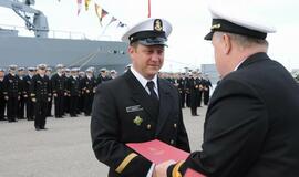 Karinės jūrų pajėgos švenčia atkūrimo metines