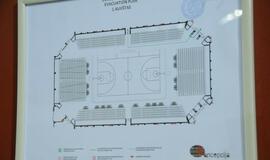 Baigtos statyti Švyturio arenos pristatymas