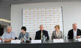 Baigtos statyti Švyturio arenos pristatymas