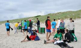 Smiltynėje karaliauja lėkščių svaidytojai