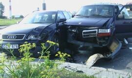 Į avariją pateko ugniagesių automobilis